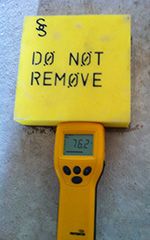 moisture guage for controlled drying