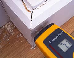 water, pipe leak damage cleanup